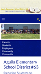Mobile Screenshot of aguilaschool.org